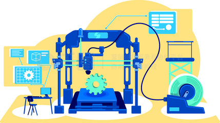 自動化賦能創意生產 從2D卡通插圖到工業工廠概念的平面矢量圖生成